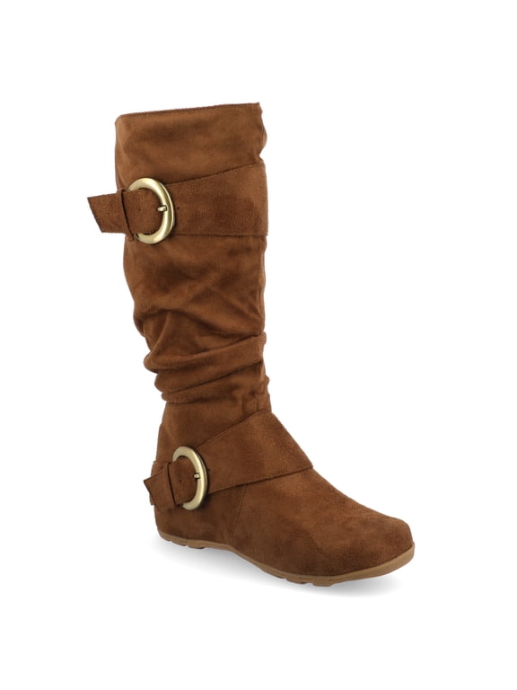 Womens Jester-01 Hidden Wedge Riding Boots