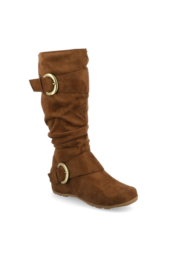 Womens Jester-01 Hidden Wedge Riding Boots