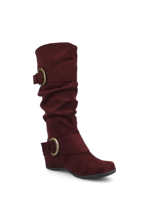 Womens Jester-01 Hidden Wedge Riding Boots