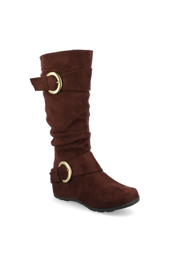Womens Jester-01 Hidden Wedge Riding Boots