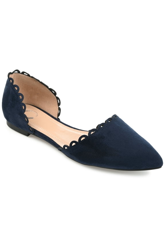Womens Jezlin Slip On Almond Toe Ballet Flats, Widths Available