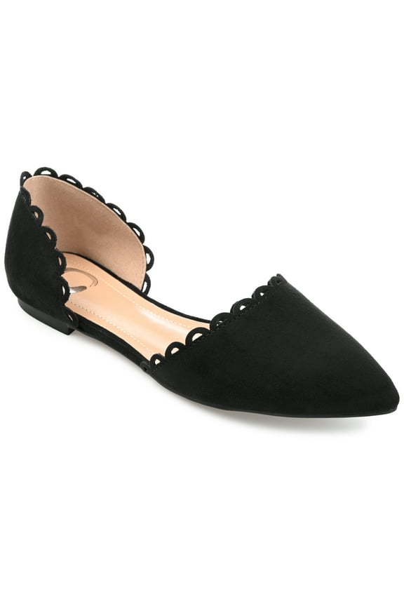 Womens Jezlin Slip On Almond Toe Ballet Flats, Widths Available