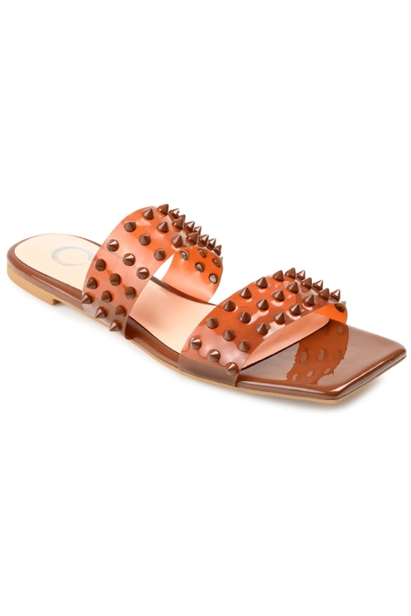 Womens Katari Slide Low Block Heel Sandals