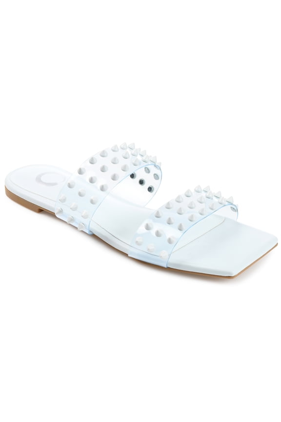 Womens Katari Slide Low Block Heel Sandals