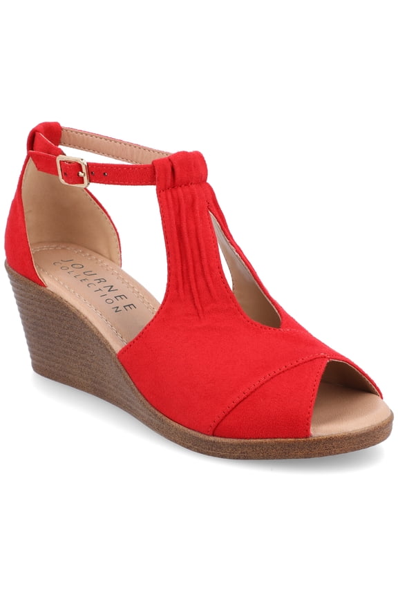 Womens Kedzie Peep Toe Wedge Sandals, Widths Available