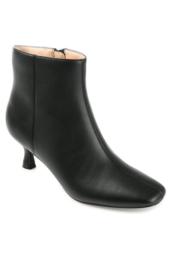 Womens Kelssa Square Toe Kitten Heel Ankle Booties, Widths Available