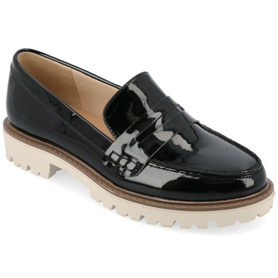 Journee Womens Kenly Slip On Round Toe Loafer, Widths Available