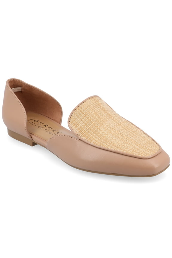 Womens Kennza Soft Faux Leather Slip On Flats