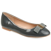 Journee Womens Kim Slip On Round Toe Ballet Dress Flats