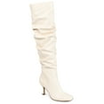 thumbnail image 1 of Journee Womens Kindy Extra Wide Calf Square Toe Over The Knee Boots, 1 of 9