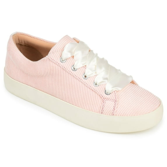 Journee Womens Kinsley Round Toe Lace Up Sneakers
