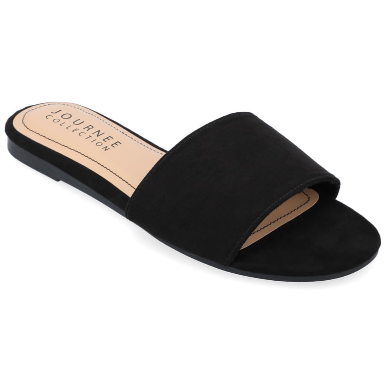 Black Slip-On Foam Slide Sandals Slip On Foam Slides main image 4