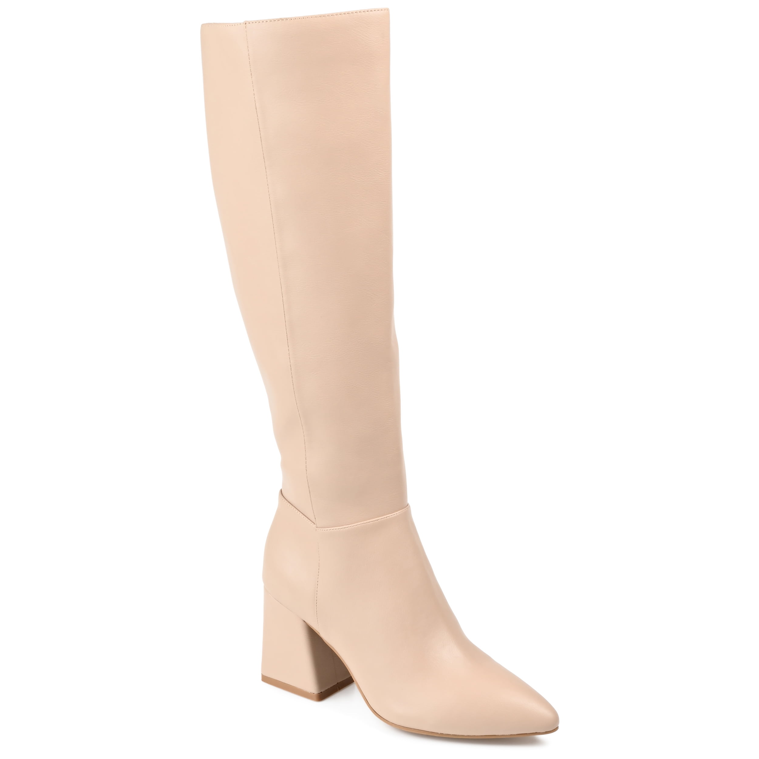 Journee Womens Landree Block Heel Knee High Boots
