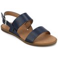 thumbnail image 1 of Journee Womens Lavine Multi Strap Flat Sandals, 1 of 9