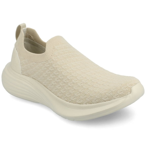 Journee Womens Linnea Casual Slip On Sneakers