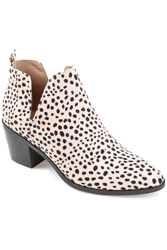 Womens Lola Pull On Stacked Heel Booties, Widths Available