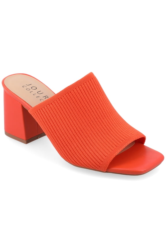 Womens Lorenna Open Square Toe Block Heel Dress Sandals, Widths Available
