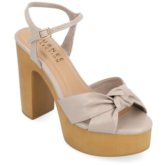 Journee Womens Lorrica High Heel Open Toe Sandals