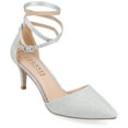 thumbnail image 1 of Journee Womens Luela Pointed Toe Mid Heel Evening Pumps, 1 of 10