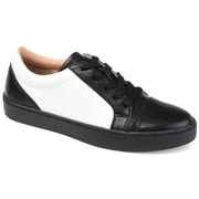 Journee Womens Lynz Two-Tone Lace-Up Sneakers, Widths Available