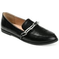 thumbnail image 1 of Journee Womens Madison Slip On Round Toe Loafer Flats, 1 of 10