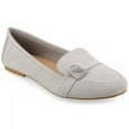 thumbnail image 1 of Journee Womens Marci Slip On Round Toe Loafer Dress Flats, Widths Available, 1 of 9