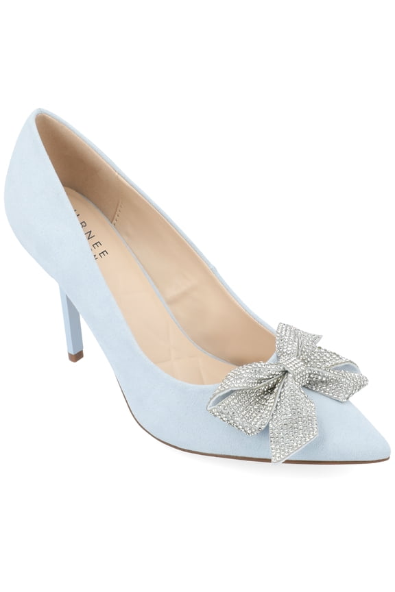 Womens Marcie Mid Heel Pointed Toe Pumps