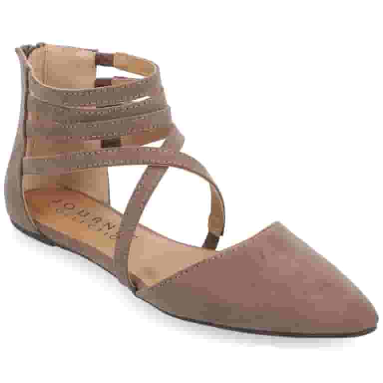 Best journee collection marlee women's pointed flats 2025 Black Friday