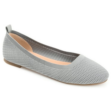 Journee Womens Maryann Narrow Width Slip On Round Toe Ballet Flats