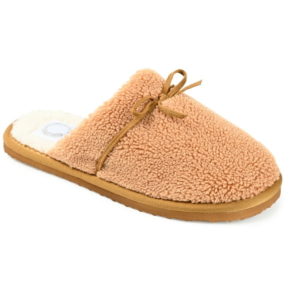 Journee Womens Melodie Slip On Mules Round Toe Slippers