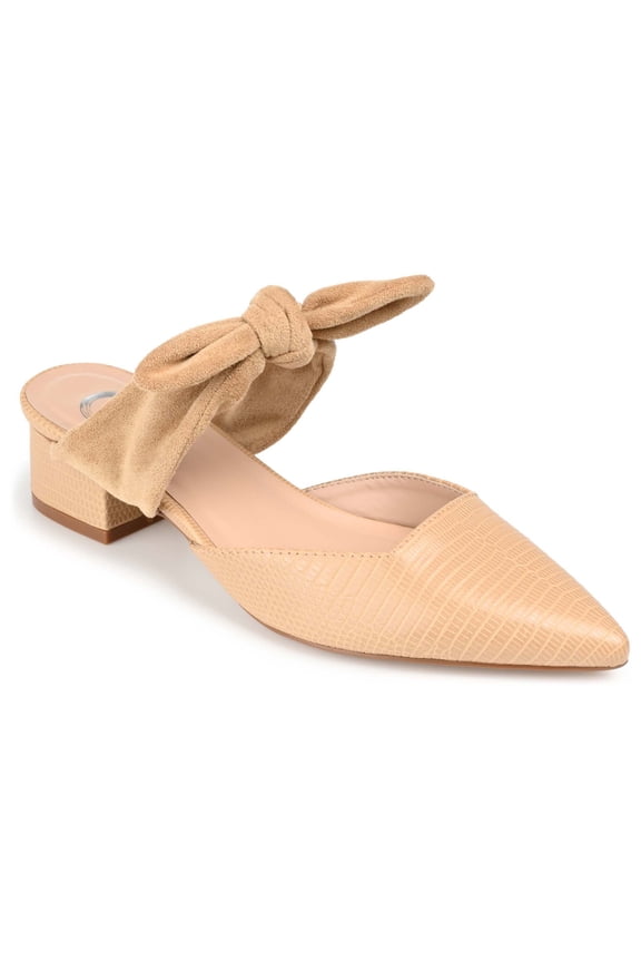 Womens Melora Slip On Pointed Toe Mules Flats