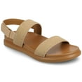 thumbnail image 1 of Journee Womens Milie Multi Strap Sandals, 1 of 10