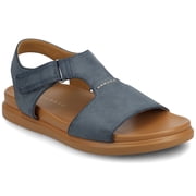 Journee Womens Mira T-Strap Sandals