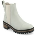 thumbnail image 1 of Journee Womens Mirette Pull On Stacked Heel Booties, 1 of 10