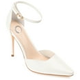 thumbnail image 1 of Journee Womens Miriem Pointed Toe High Stiletto Pumps, Widths Available, 1 of 10