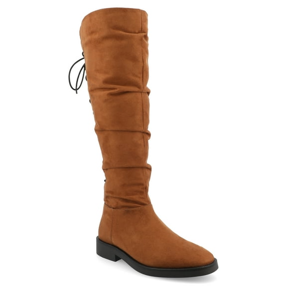 Journee Womens Mirinda Stretch Knee High Boots