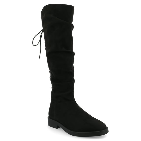 Journee Womens Mirinda Stretch Knee High Boots