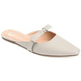 thumbnail image 1 of Journee Womens Missie Slip On Square Toe Mules Flats, 1 of 10