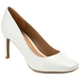 thumbnail image 1 of Journee Womens Monalee Square Toe Mid Heel Pumps, Widths Available, 1 of 10