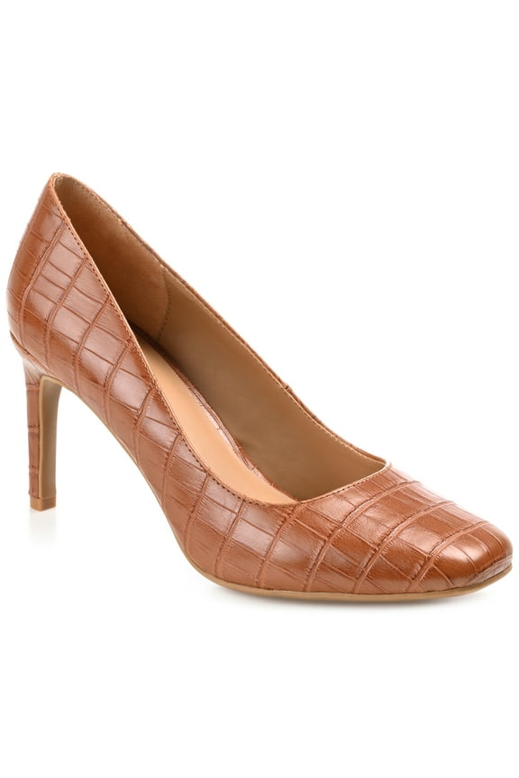 Womens Monalee Square Toe Mid Heel Pumps, Widths Available