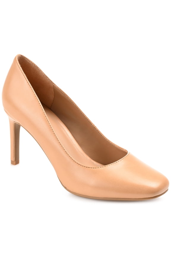 Womens Monalee Square Toe Mid Heel Pumps, Widths Available