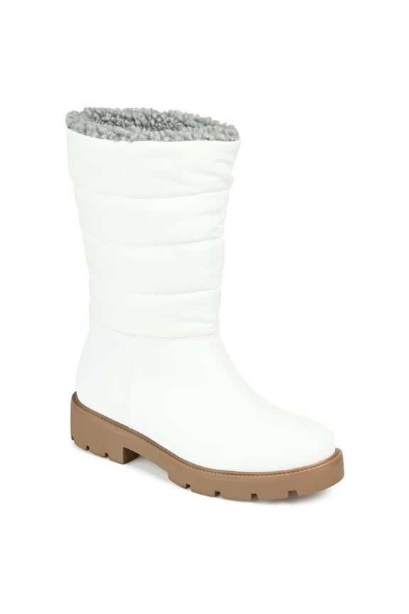 Womens Nadine Block Heel Cold Weather Booties