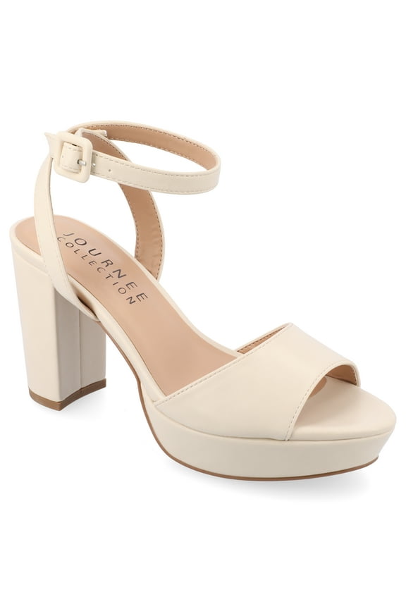 Womens Nairri Vegan Leather Platform Heel Dress Sandals, Widths Available