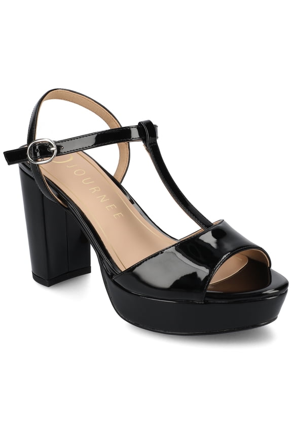 Womens Nalie T-Strap Platform Dress Sandals