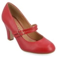 thumbnail image 1 of Journee Womens Narrow Width Windy Round Toe Block Heel Mary Jane Pumps, 1 of 10