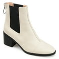 thumbnail image 1 of Journee Womens Nigella Back Heel Zip Stacked Heel Booties, 1 of 10