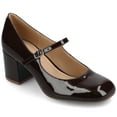 thumbnail image 1 of Journee Womens Okenna Low Heel Square Toe Pumps, Widths Available, 1 of 8