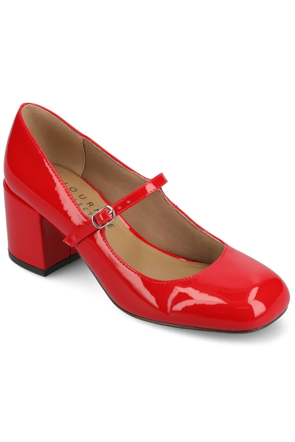 Womens Okenna Low Heel Square Toe Pumps, Widths Available