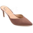 thumbnail image 1 of Journee Womens Ollie Mules Low Stiletto Pointed Toe Pumps, 1 of 10