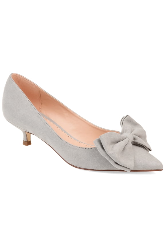 Womens Orana Pointed Toe Kitten Heel Pumps, Widths Available